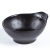 Soup Bowl Rice Bowl Black Frosted Melamine Small Bowl Melamine Imitation Porcelain Plastic Tableware Factory Direct in Stock Wholesale