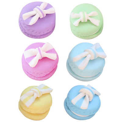 Mini Polymer Clay Macaron Small Cake DIY Phone Case Earrings Ornament Accessories Environmental Protection Polymer Clay Accessories