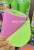 Eva Embossed Two-Color Yoga Mat Exercise Mat Outdoor Mat Foam Mats Eva Mat Yoga Practice Mat 2-Color Yoga Mat