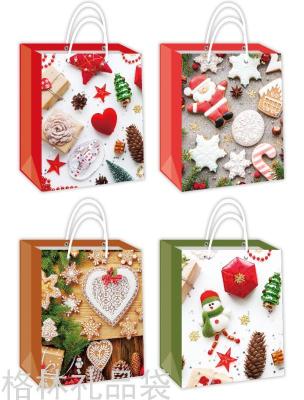 Christmas Gift Bag Christmas Paper Bag, Christmas Gift Bag, Coated Paper Bags Gift Bag