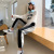 Gray Sports Pants Female Autumn and Winter Fleece-Lined Loose Slimming and All-Matching Ankle-Tied Outer Wear Sweatpants Casual Straight-Leg Wide-Leg Pants