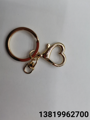 Factory Direct Sales Metal Keychains Zinc Alloy Key Ring