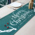 Christmas Carnival New Year Christmas Table Runner Cotton Linen Fabric Table Runner