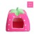 One Piece Dropshipping Strawberry Kennel Four Seasons Universal Pet Bed Foldable Yurt Doghouse Cathouse Factory Direct Sales