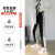 Gray Sports Pants Female Autumn and Winter Fleece-Lined Loose Slimming and All-Matching Ankle-Tied Outer Wear Sweatpants Casual Straight-Leg Wide-Leg Pants