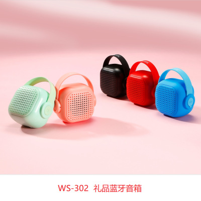WS-302 New Mini Wireless Bluetooth Speaker Outdoor Portable Small Subwoofer Audio