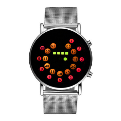 Hot Selling Led Watch Concept Fashion Creative round Led Roller Ball Watch Fashion Creative LED Electronic Watch