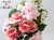 Wholesale Big Branch Silk Rose Artificial Flowers Wedding Pa