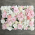 Flower Panel Artificial Flower Wall Romantic Floral Backdrop