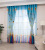 Children's Pencil Black Silk Blackout Curtains Living Room Bedroom Balcony Curtains Wholesale Boys and Girls Room Curtains