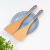 Beech Creative Handle Aluminum Paste Cooking Spoon and Shovel Set Non-Stick Pan Long Handle Cooking Wood Spatula Soup Spoon Wholesale