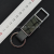 Metal Alloy Leather High-End Keychain Premium Gifts Hanging Buckle Waist Hanging Men's Leather Ring Factory Direct Sales