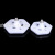 New LED Snowflake UFO Lamp Bright 28W Household Three-Proof Energy-Saving Screw Bulb White Light Single Lamp Lighting