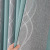 Nordic Simple Full Shading Curtain Yarn-Dyed Jacquard Fabric Living Room Bedroom Balcony