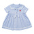 Girls' Summer Dress 2021new Trendy Preppy Style Children's Clothing Baby Girls' Short Sleeve Baby Girl Skirt