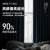 Simple Modern Plain Fiber Strip Bedroom Living Room Shading Cotton Linen Curtain