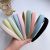 Simple All-Match Solid Color Headband Spring Candy Color Sponge Headband Hair Pressing Hairpin Internet Celebrity Outing Hair Accessories Mori Style Women