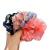 INS Popular Mesh Floral Print Little Daisy Large Intestine Hair Ring Delicate Organza Sweet Hair Band for Girls Hair Accessories Headdress