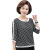  New Summer Top Two-Piece Suit Middle-Aged and Elderly Women's plus Size Half-Length Sleeve T-shirt Anti-Aging Outfits