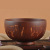 Factory Direct Sales Wooden Bowl Jujube Tree Wooden Bowl Milk Tea Bowl Inner Mongolia Ethnic Style Wooden Bowl Inner Mongolia Ethnic Crafts