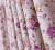 Purple Idyllic Small Floral Shading Curtain Keqiao Curtain Wholesale Balcony Living Room Bedroom Floor Window