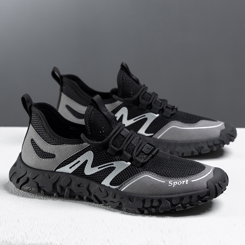 网鞋男鞋夏季透气薄款镂空飞织椰子网面鞋软底单网鞋网眼运动鞋潮