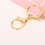 Alloy Key Ring Cute Colored Clouds Rainbow Metal Dripping Key Pendants Creative Bag Pendant