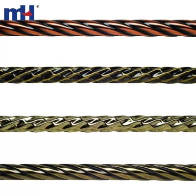 High Quality Multi-Specification Metal Curtain Rod Roman Rod Track Nano Mute Rod Wholesale
