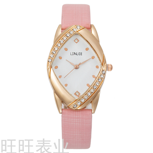 2021 creative new simple belt diamond diamond dial casual women‘s watch foreign trade hot selling women‘s watch wholesale