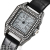 2021 New Diamond Luxury Roman Literal Belt Watch Square Dial Fashion Domestic Women's Wrist Watch
