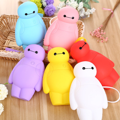 Factory Wholesale Silicone Pencil Case Silicone Cartoon Toy Bag Silicone Toy Bag Women's Long Wallet