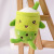 Plush Hang Decorations Simulation Bubble Milk Tea Cup Toy Schoolbag Pendant Little Doll Bag Decorative Pendant Creative Ornament