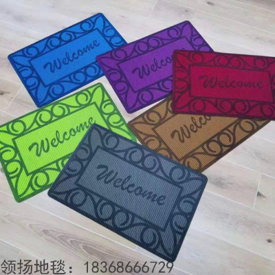 Lingyang Carpet Honeycomb Mat PVC Floor Mat Carpet Doormat Door Mud Rug Plastic Mat