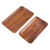 Factory Direct Supply Acacia Mangium Whole Wooden Plate Fruit Plate Tea Tray Cake Tray Tray B & B Household Tableware