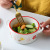 Ceramic Creative Fruit Salad Bowl Cute Dessert Bowl Stew Tureen with Lid Household Steam Eggs Baking Bowl Binaural Baking Bowl