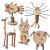 DIY Children's Toy Wood Handmade Animal