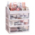 Desktop Cosmetics Layered Storage Clutter Organizing Box Household Storage Basket Plastic Snacks Storage Box Wholesale