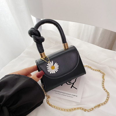 All-Match Mini Bag Women's Bag 2020 New Trendy Fashion Chain Shoulder Messenger Bag Internet Celebrity Hand-Carrying Small Square Bag