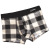 Lodilong Men's Underwear Men's Boxers Lycra Printed Breathable Trendy Men's Boxers Plaid Underwear Custom