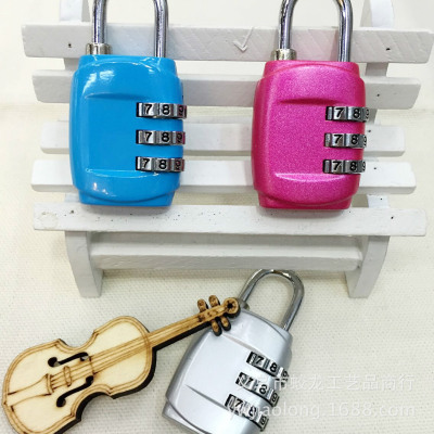 Gym Lock Factory Wholesale Password Lock Cartoon Password Lock Luggage Lock