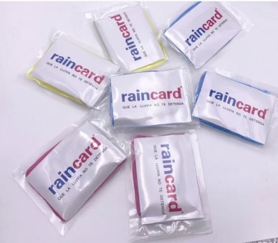 Raincoat Raincard Bag Raincoat Disposable Card Raincoat Wallet Raincoat Vacuum One-Piece Raincoat