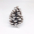 New Year 2021 Natural Pine Cones Pinecone Bauble Crafts Christmas Tree Decorations for Home Navidad 2020 Hanging Ornamen