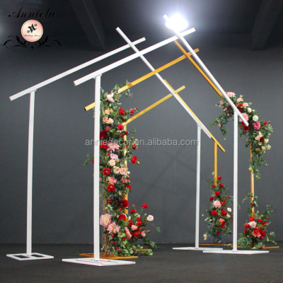 Wedding Stage Backdrop, Hot-selling Metal Arch Decoration Ba