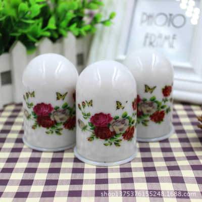 Environmental Protection Toothpick Factory Customized Creative Six-Side Peony Flower Bottled High-End Hotel Home Practical Disposable Toothpick