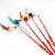 Bell Feather Cat Teaser Cat Toy Mouse Color Feather Cat Playing Rod Short Rod Cat Toy Supplies