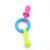 New Pet Toy TPR Nipple Bone Circle Three-Chain Dog Lantern Ring Toy Pet Supplies