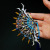 Qijie Douluo Anime Peripheral Tangmen-Throwing Peacock Feathers Alloy Model Decoration Toys Large Size 15cm