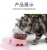 Cat Bowl Dog Bowl Cat Double Bowl Non-Slip Pet Cat Basin Cat Food Holder Dogs and Cats Rice Basin Protection Spine Pet Bowl