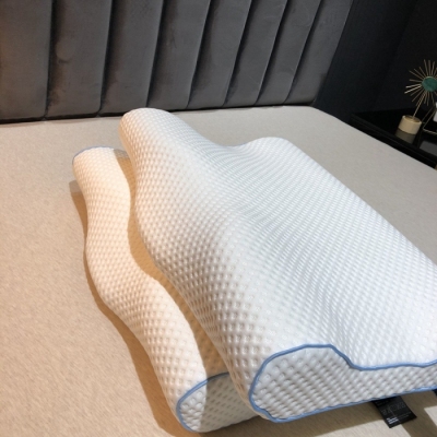 New Dish-Shaped Memory Pillow Non-Temperature Sense Zero Pressure Slow Rebound Memory Pillow Cervical Pillow Pillow