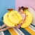 Banana Pillow for Girls Sleeping Bed Clip Legs Baby Doll Super Soft Strip Large Doll Cute Plush Toy